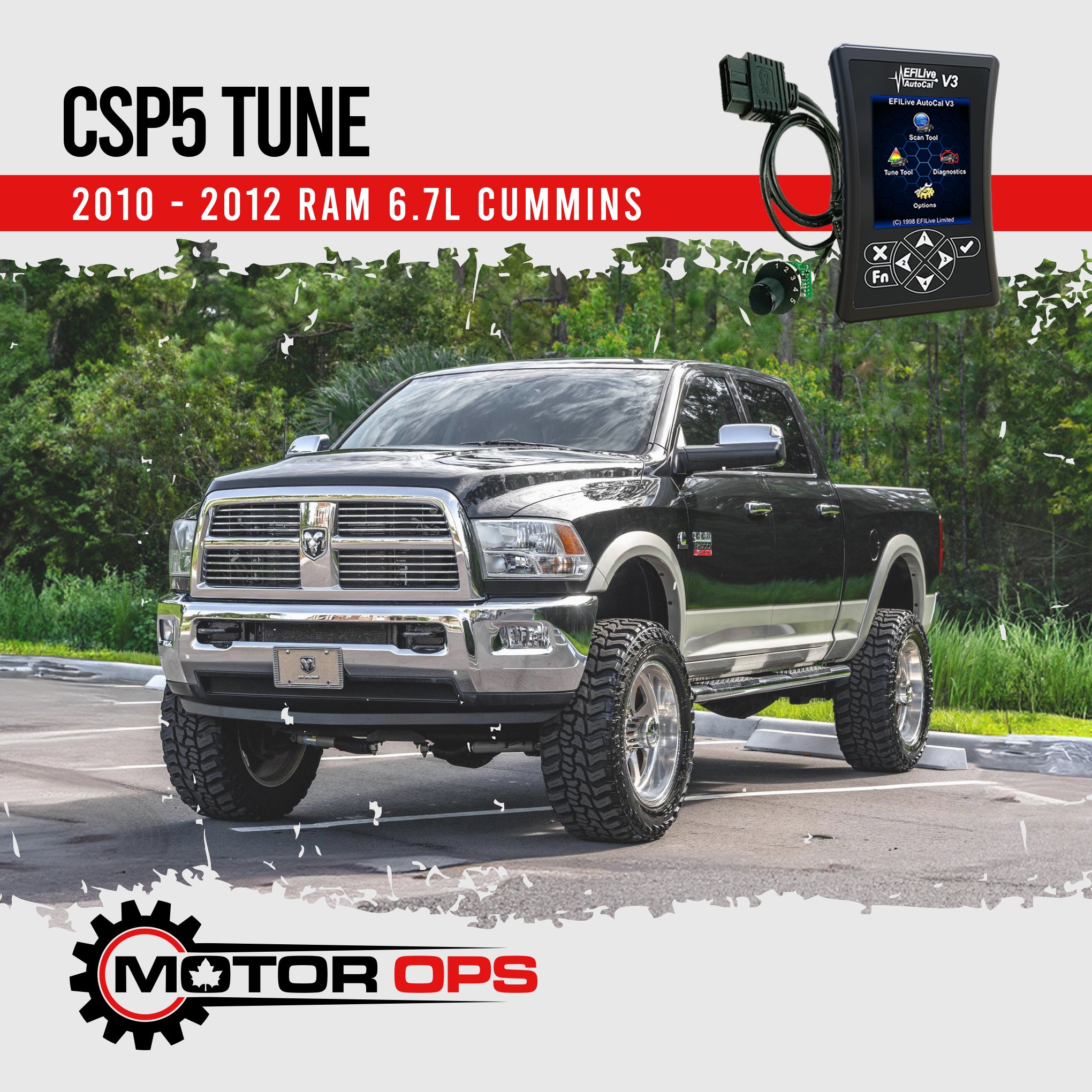 CSP5 (SOTF) Tune without hardware for 2010 to 2012 RAM 6.7L Cummins