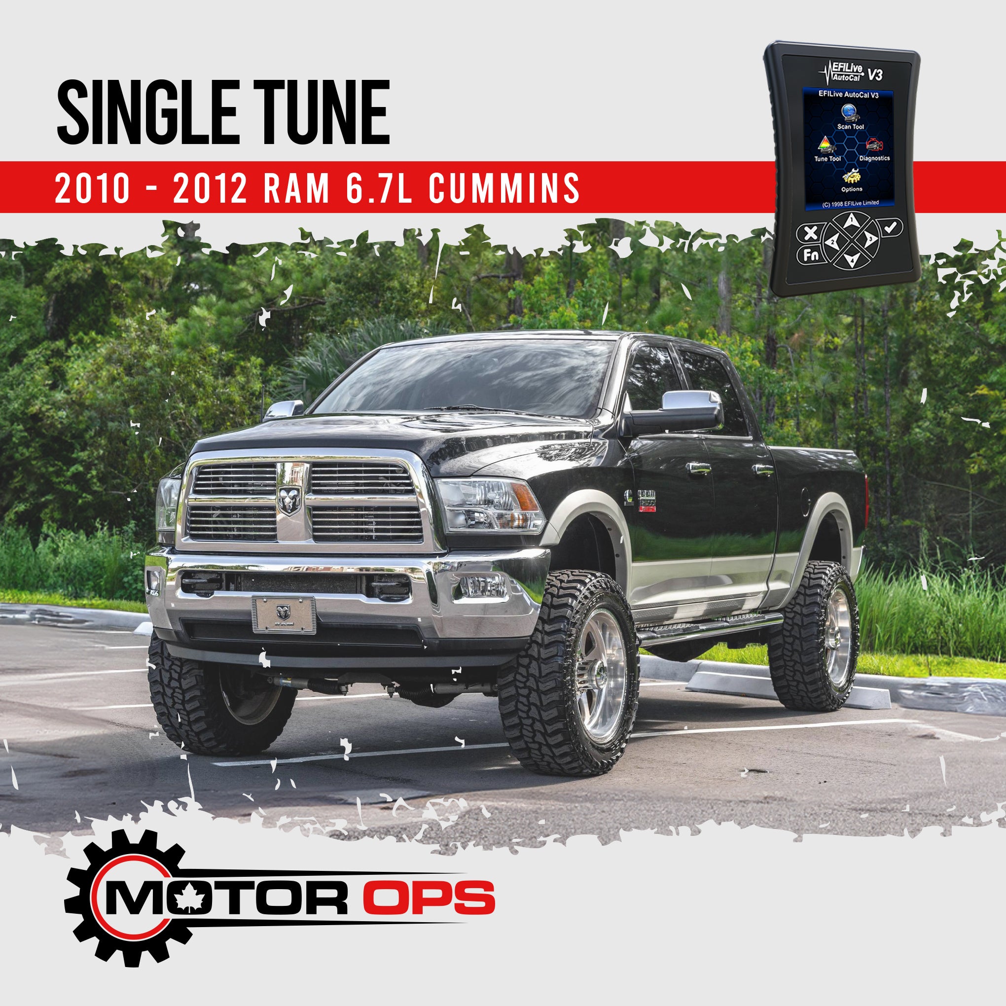 Single Tune for 2010-2012 RAM 6.7L Cummins