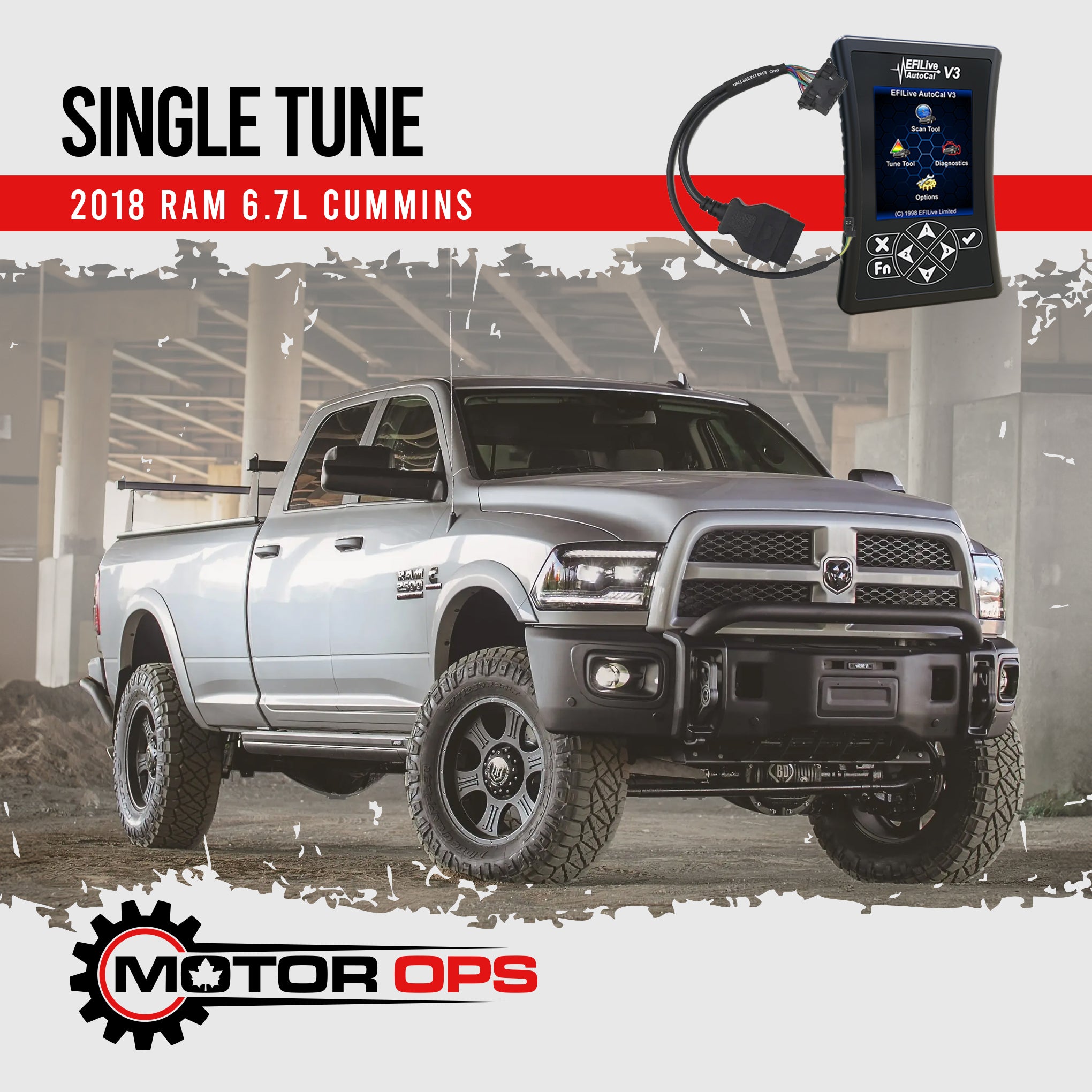 Single Tune without hardware for 2018 RAM 6.7L Cummins