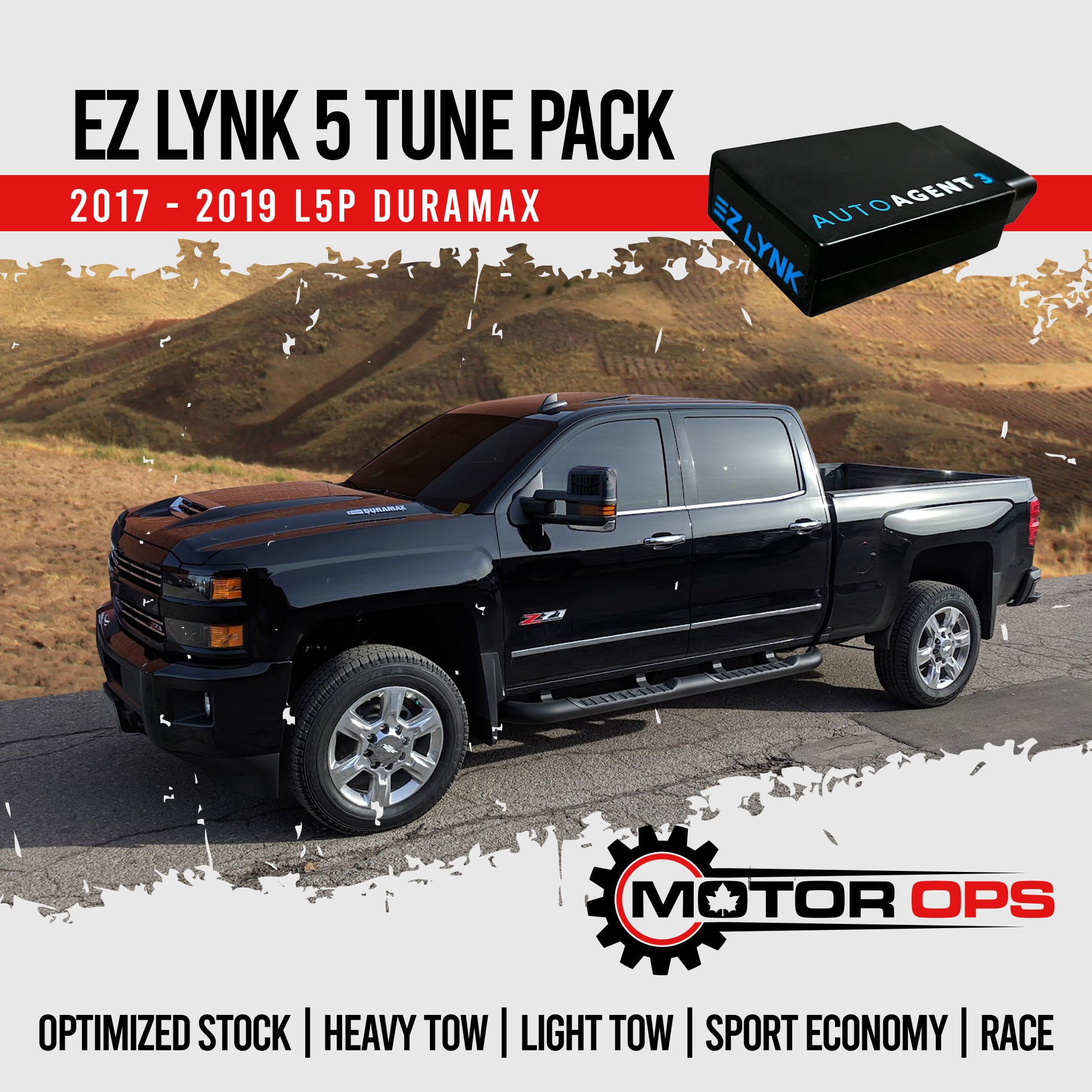 5 Tune Pack 2019 Duramax L5P for Ez Lynk