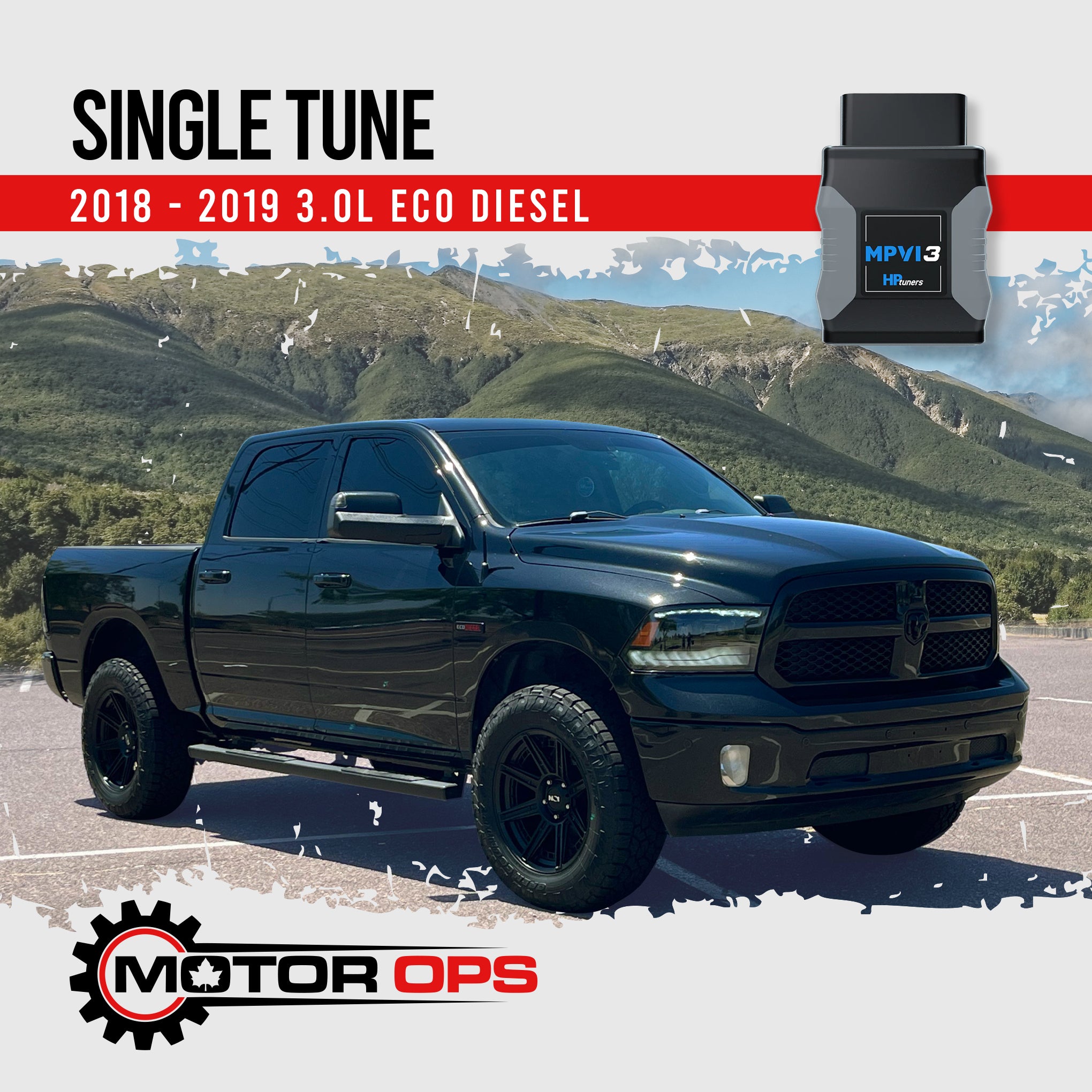 Single Tune 2018-2019 RAM Eco Diesel for HP Tuners