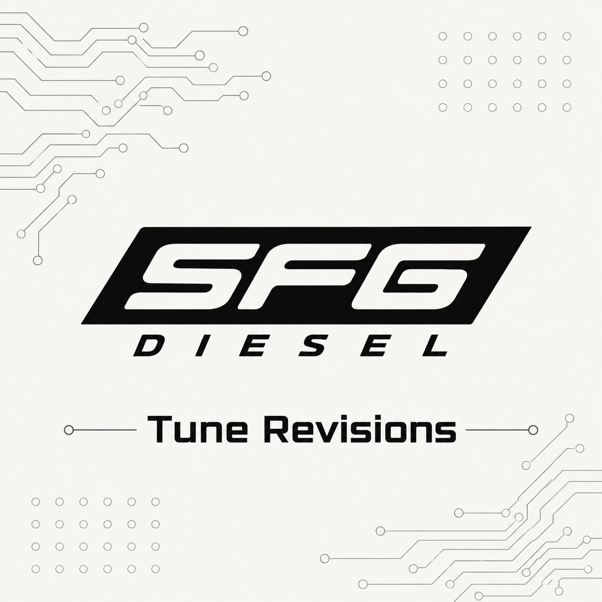 SFG Diesel Tune Revision