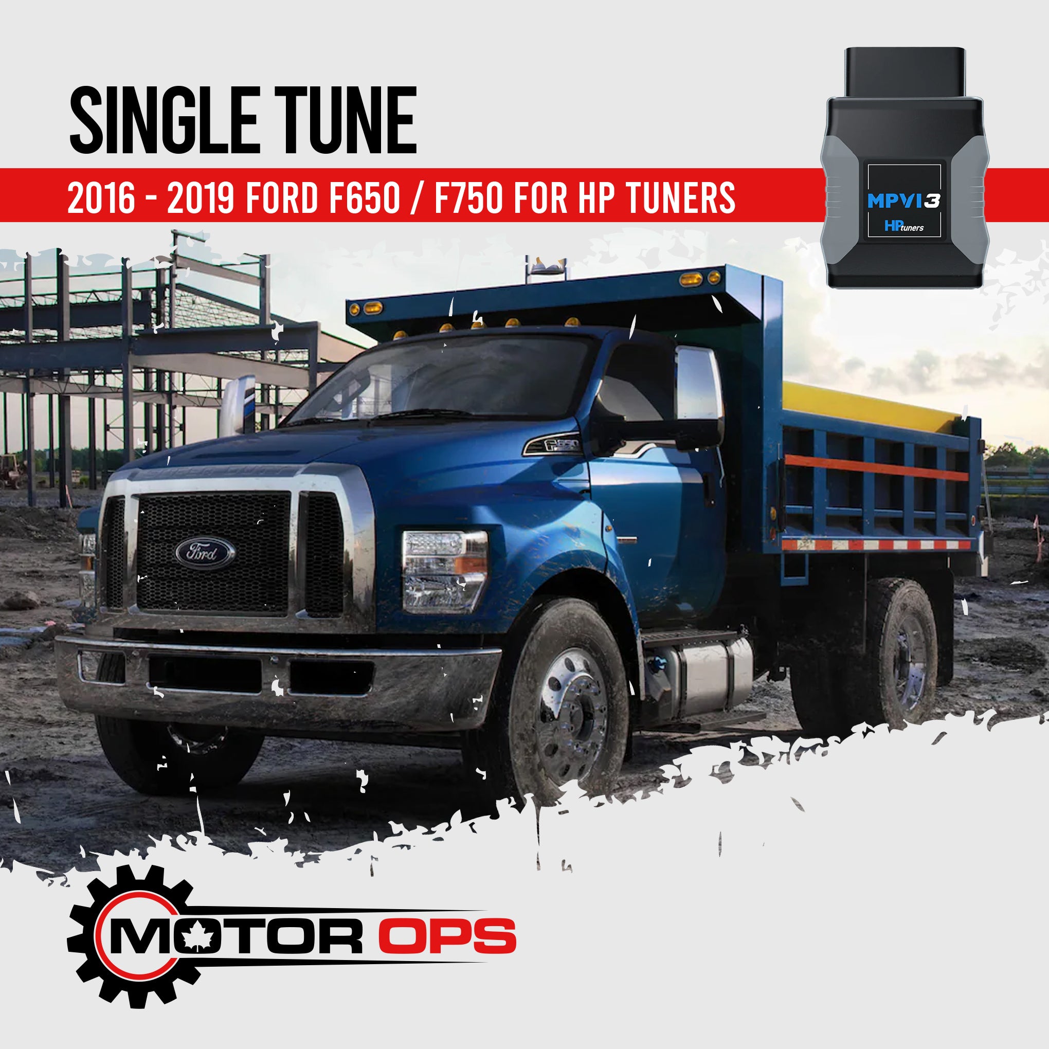 Single Tune 2016-2019 F650/F750 Medium Duty Powerstroke for HP Tuners