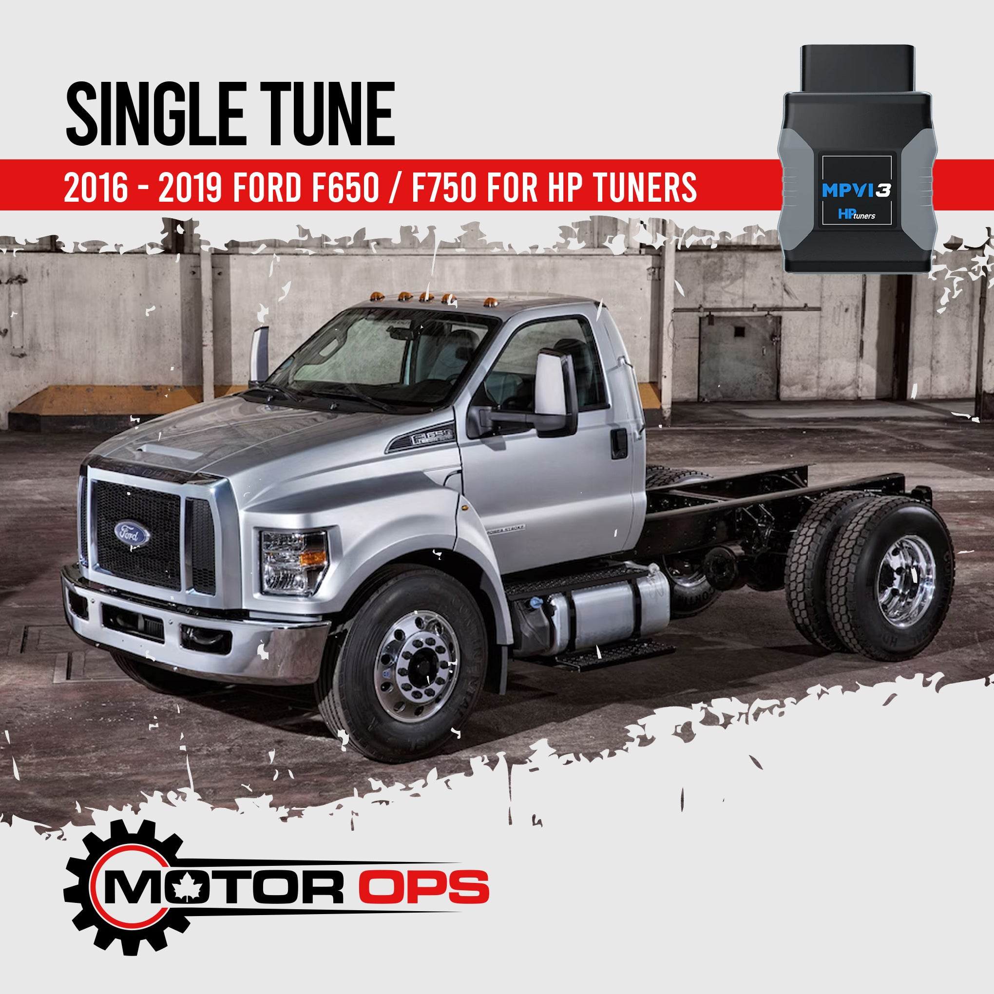 Single Tune 2016-2019 F650/F750 Medium Duty Powerstroke for HP Tuners